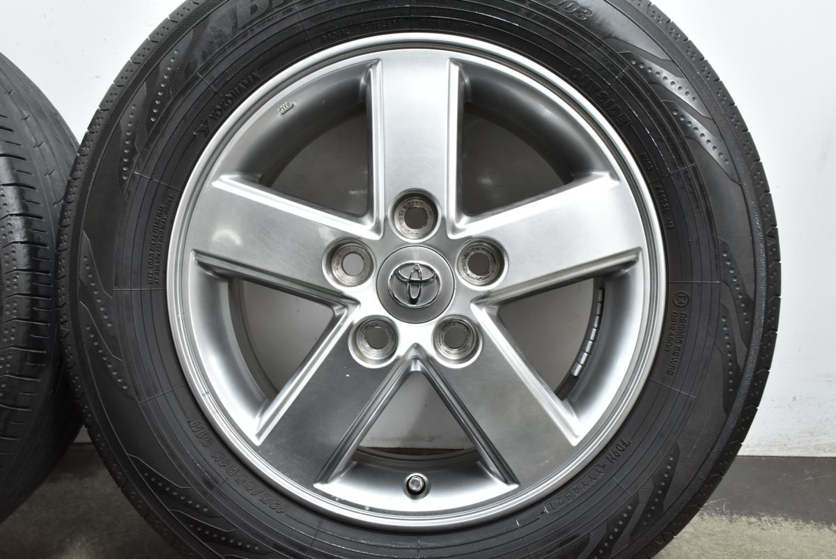 良好品】トヨタ 60 ヴォクシー Z 煌 純正 15in 6J +50 PCD114.3 ブルー 
