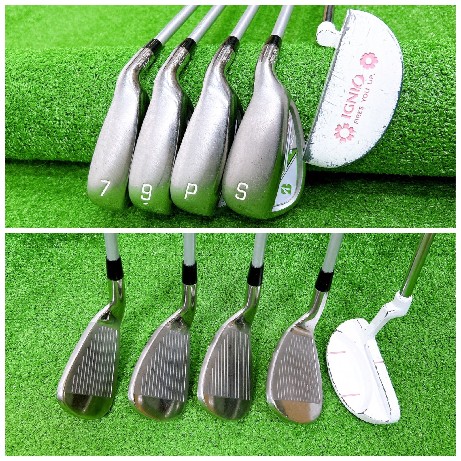 ブリヂストン BG-100L ツアーステージ VIQ レディースクラブセット8本