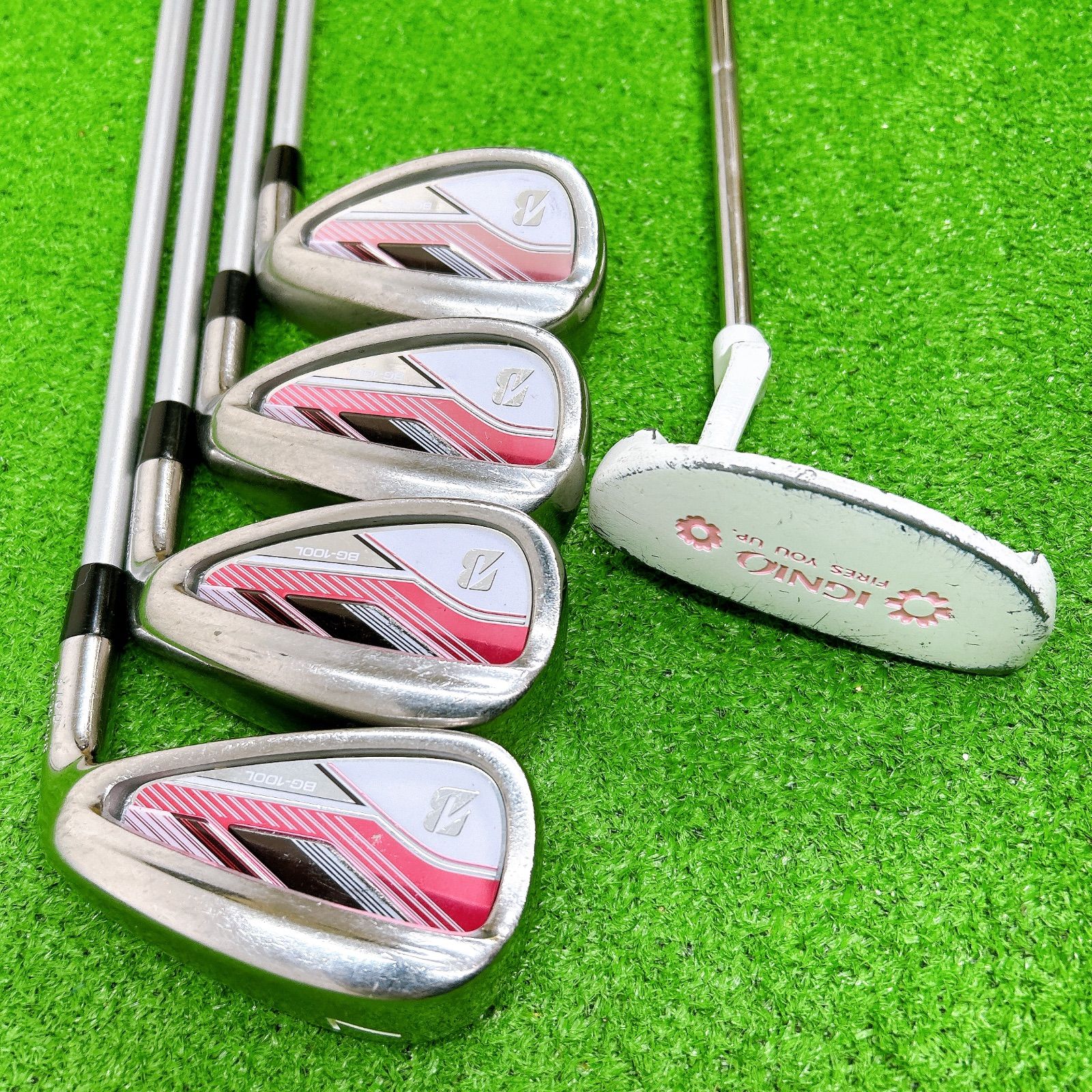 ブリヂストン BG-100L ツアーステージ VIQ レディースクラブセット8本