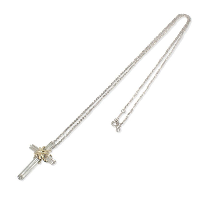 ティファニー 925/750 シグネチャークロス ネックレス//j122-48 - メルカリ