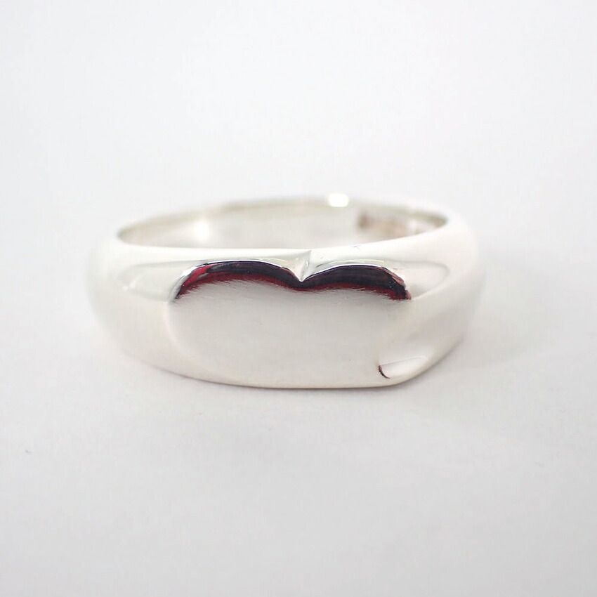 ティファニー　　シグネットハートリング925 9号 中古】TIFFANY/ティファニー 925 シグネット ハート リング /9号/j18-5