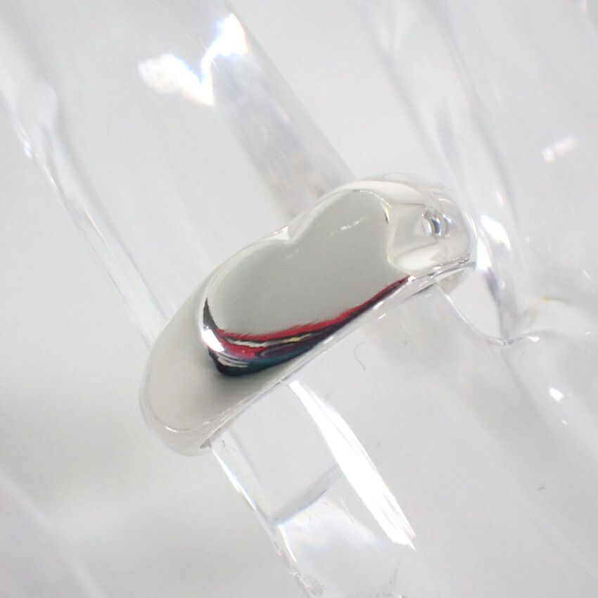 ティファニー　　シグネットハートリング925 9号 中古】TIFFANY/ティファニー 925 シグネット ハート リング /9号/j18-5