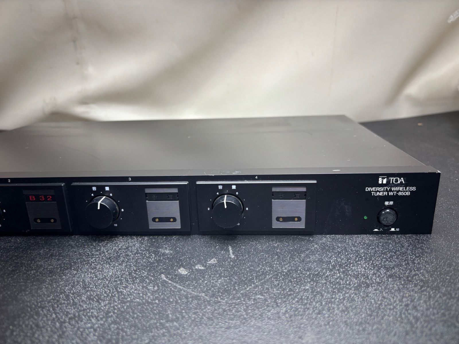 TOA WIRELESS TUNER WT-850B ワイヤレスチューナー 通電未確認 - メルカリ