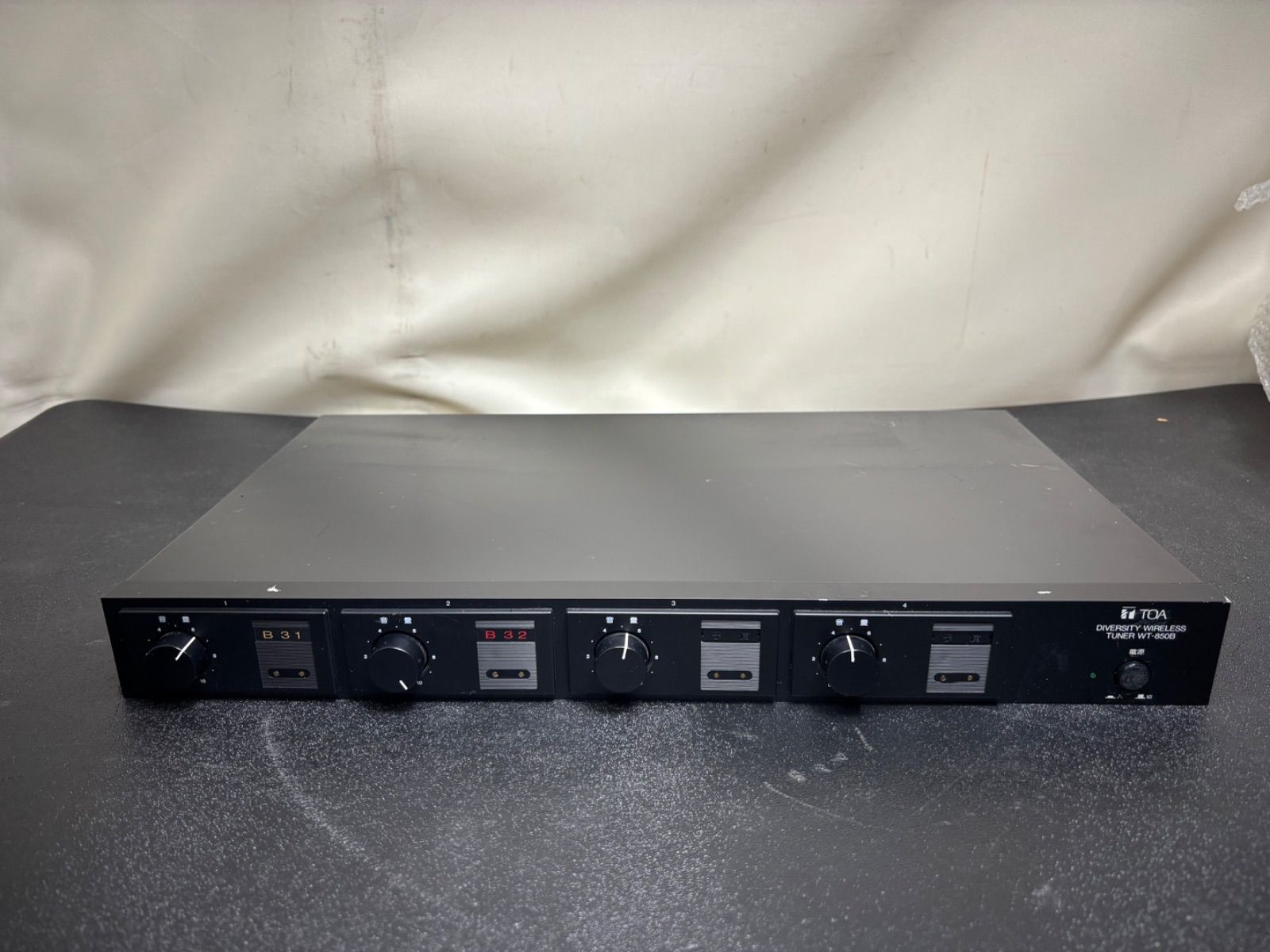 TOA WIRELESS TUNER WT-850B ワイヤレスチューナー 通電未確認 - メルカリ