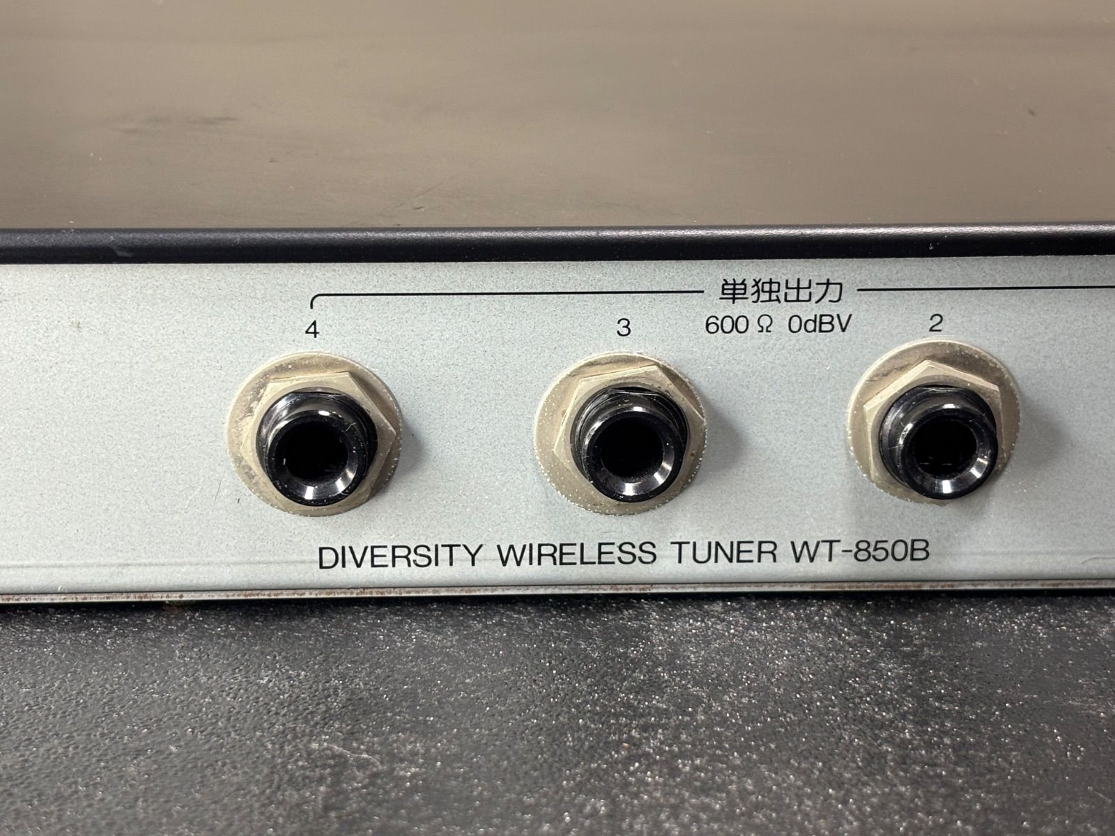 TOA WIRELESS TUNER WT-850B ワイヤレスチューナー 通電未確認 - メルカリ