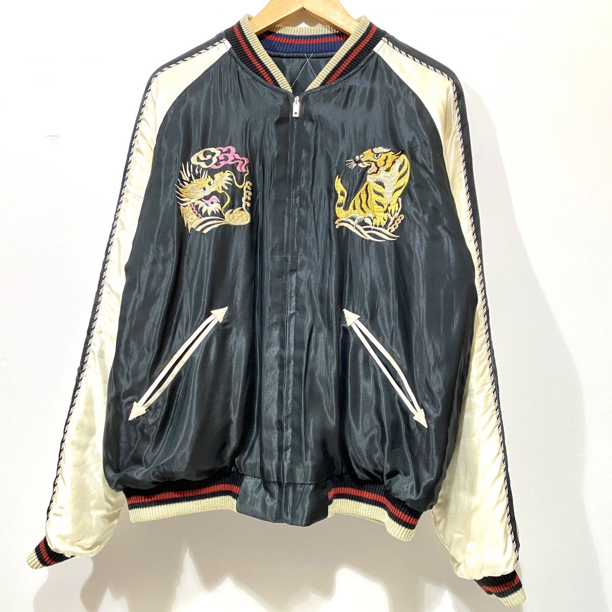 東洋エンタープライズ リバーシブル ヴィンテージ スカジャン ブルゾン