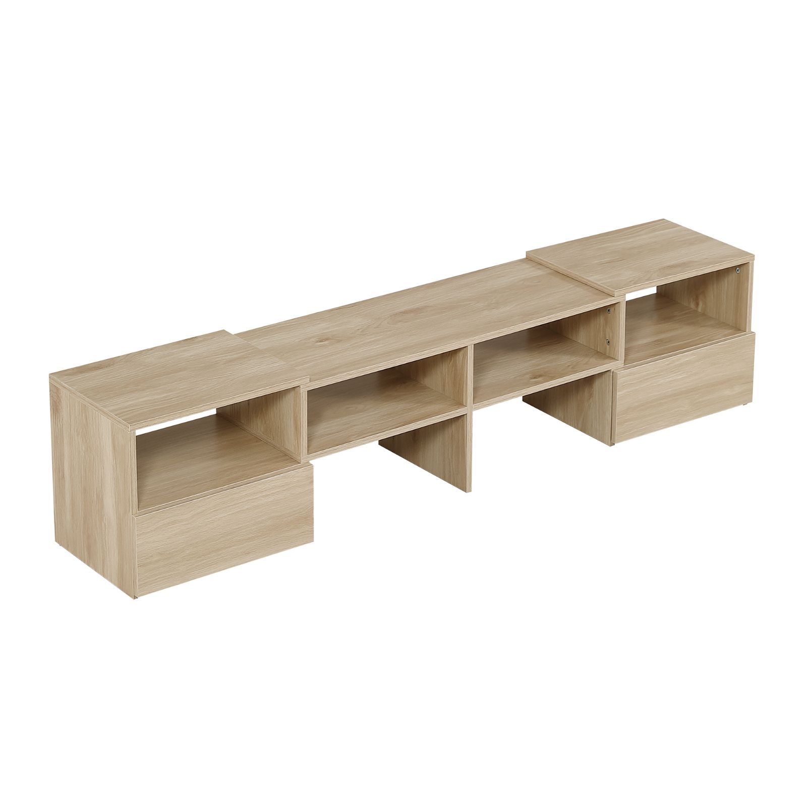 新入荷！L字型テレビ台 伸縮自由、幅は93cmから172cmまで変える