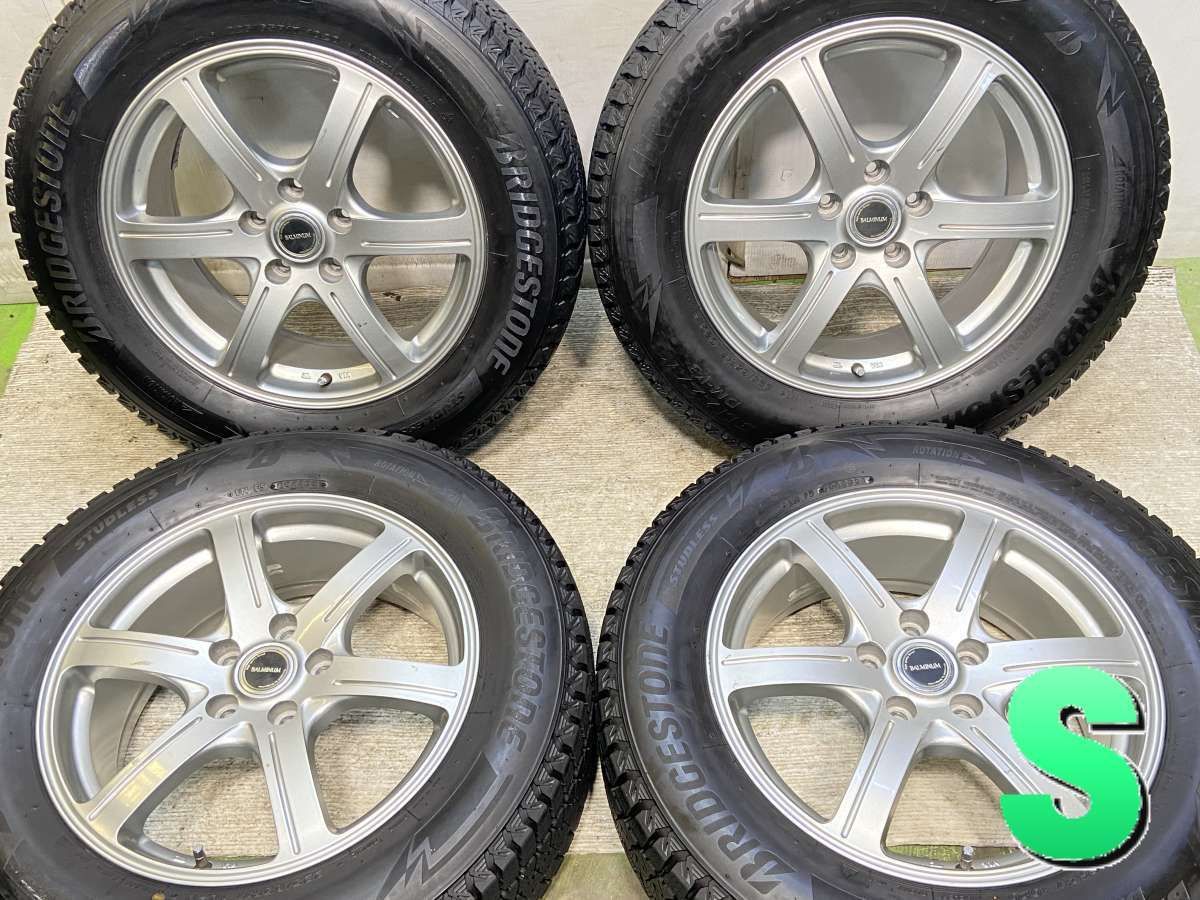 225/65R17 ブリヂストン ブリザック DM-V3 BALMINUM 17x7.0 45 114.3-5