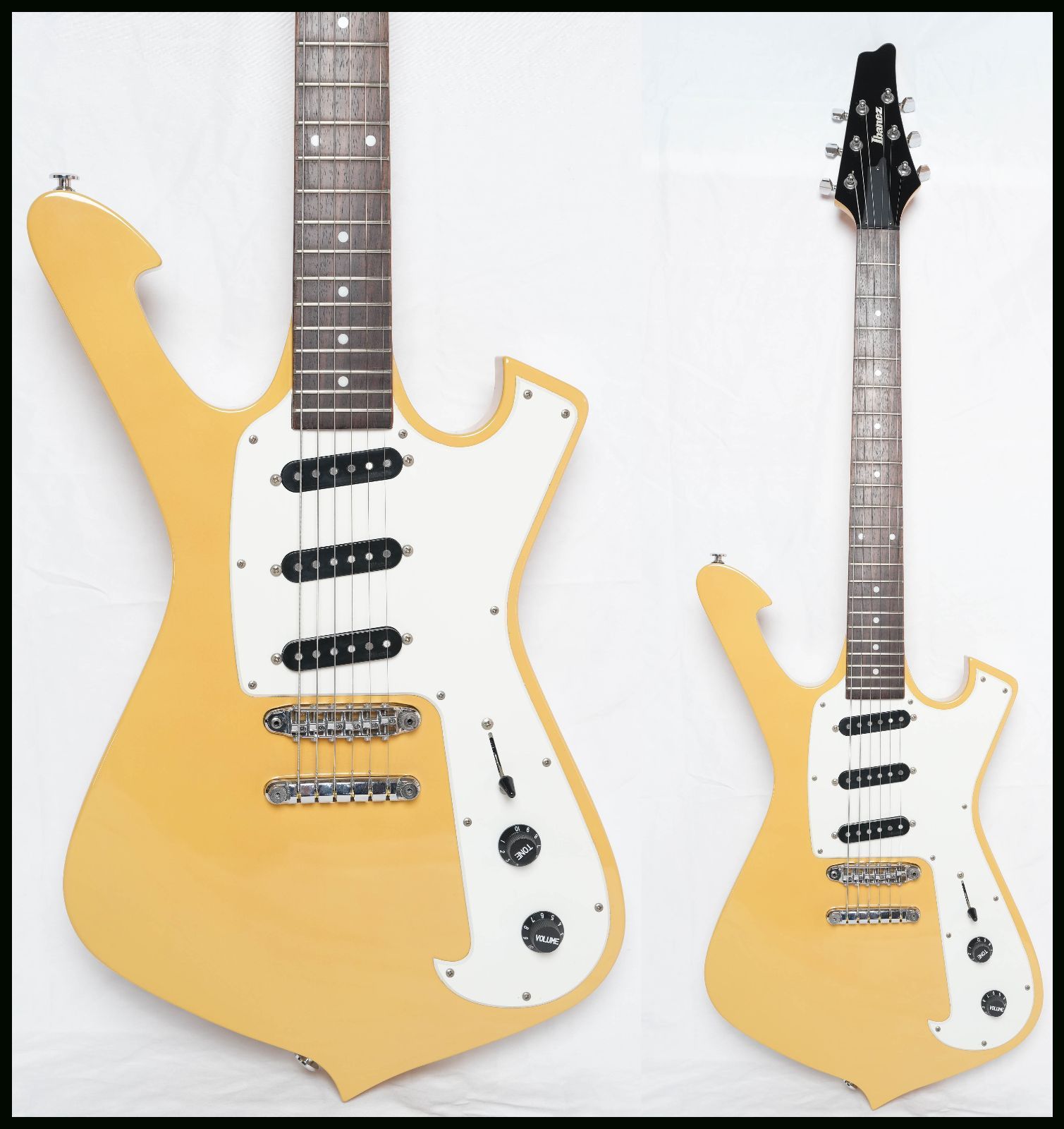 ☆Ibanez☆FRM100MST FIREMAN Mustard Yellow ポールギルバートモデル