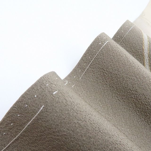 百華❀Y4263◇美品未着用 村上一光落款 蝶 仕付け糸付 手縫い仕立て