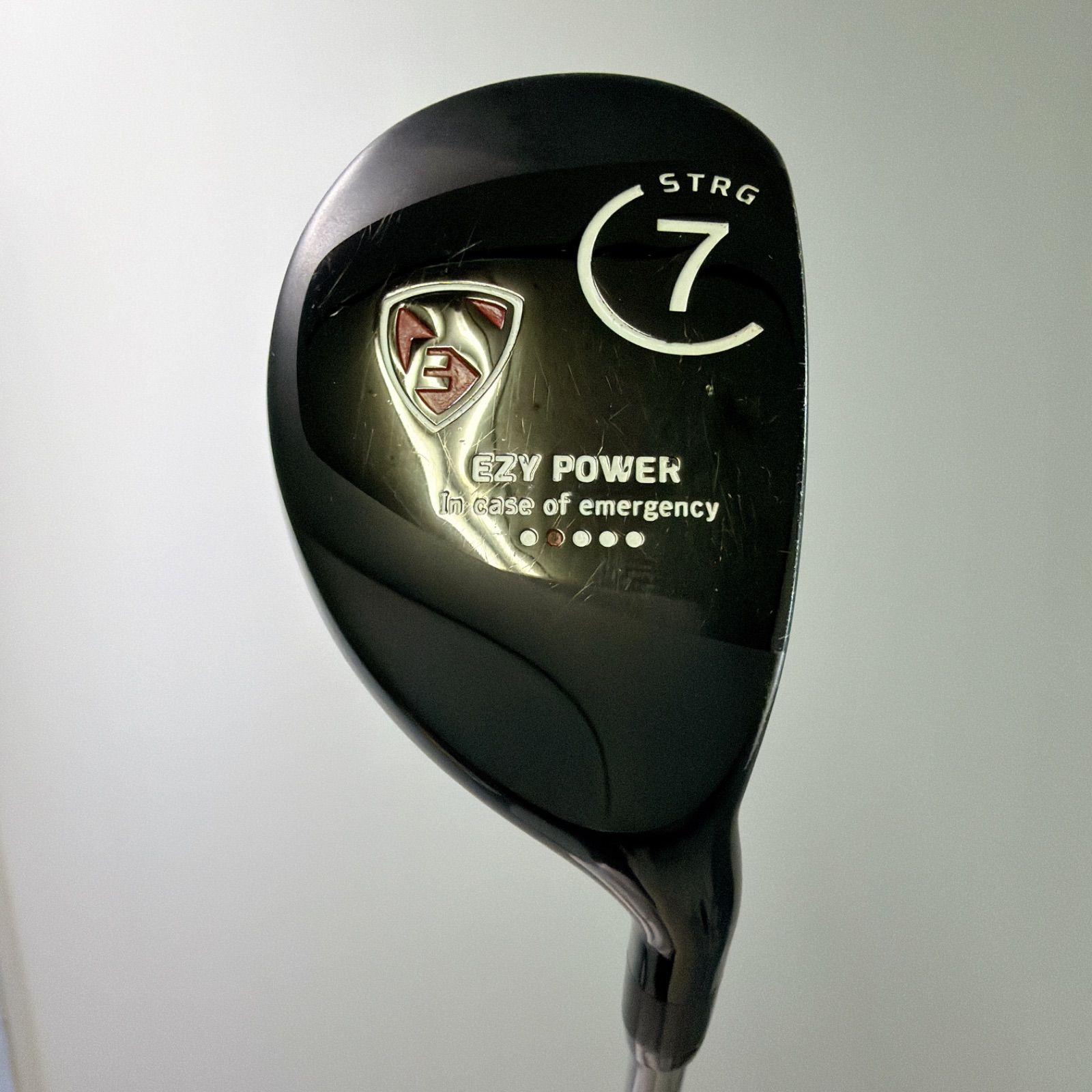 新品グリップ シニアゴルフ研究所 EZY POWER 7番強力 ストロング UT
