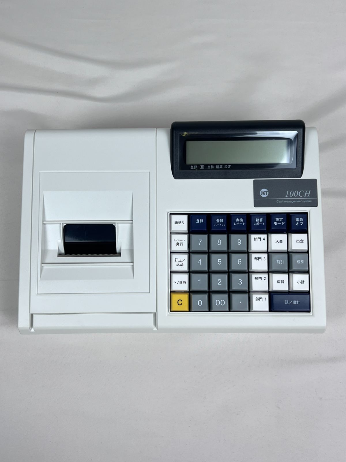 訳あり/中古品】クローバー 4部門 電子レジスター JET-100CHR - メルカリ