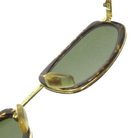 【美品】VERSACE メデューサ サングラス／ゴールド金具×べっ甲柄 美品】VERSACE メデューサ サングラス／ゴールド金具×べっ甲柄