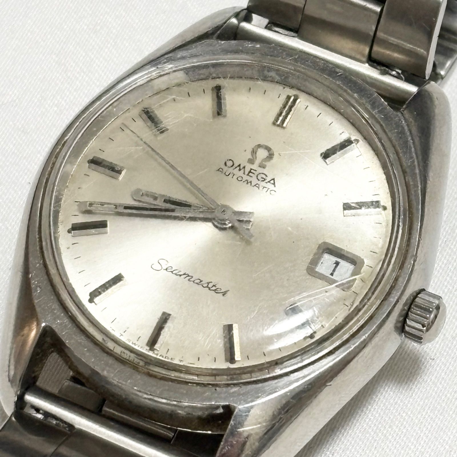 送料無料】【不動品】OMEGA/オメガ/Seamaster/シーマスター/自動巻き