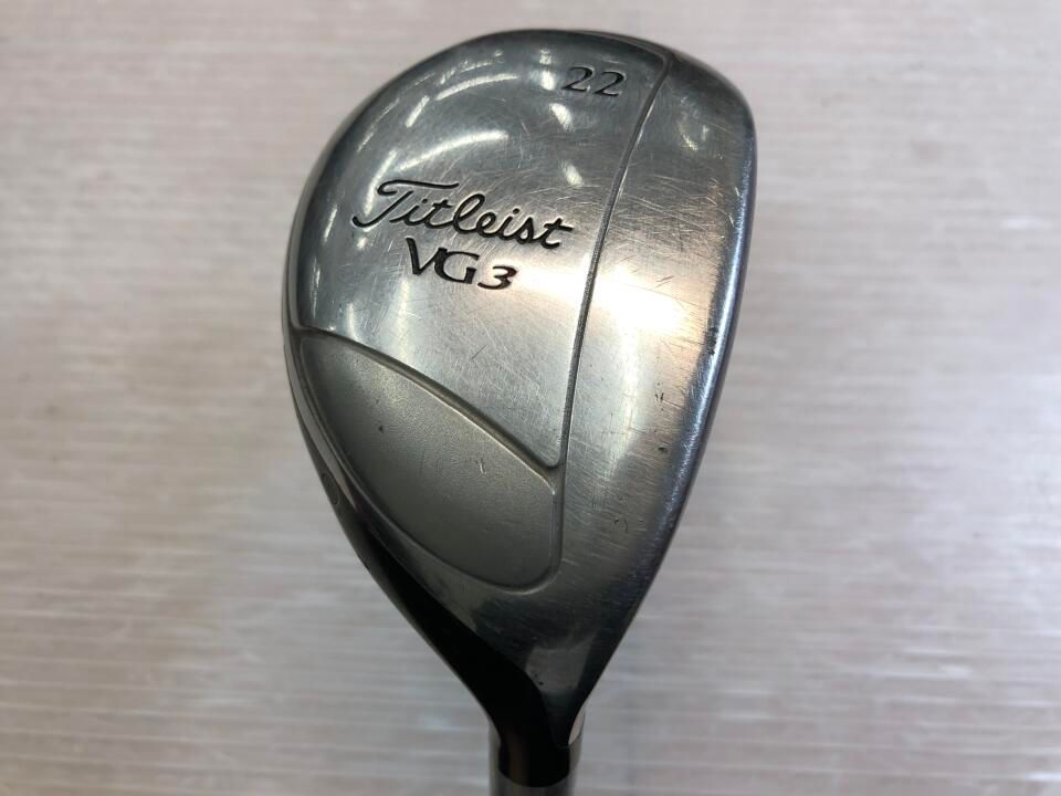 タイトリスト　VG3H　22度　タイトリスト・Motore H　Sフレックス　ユーティリティ　中古【最短即日発送】