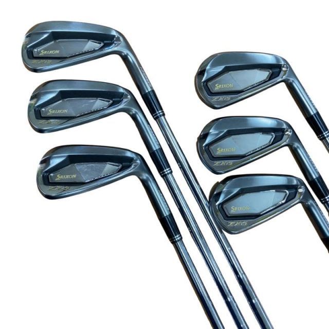 中古】 ダンロップ SRIXON ZXi5 ブラック 6S アイアンセット IR