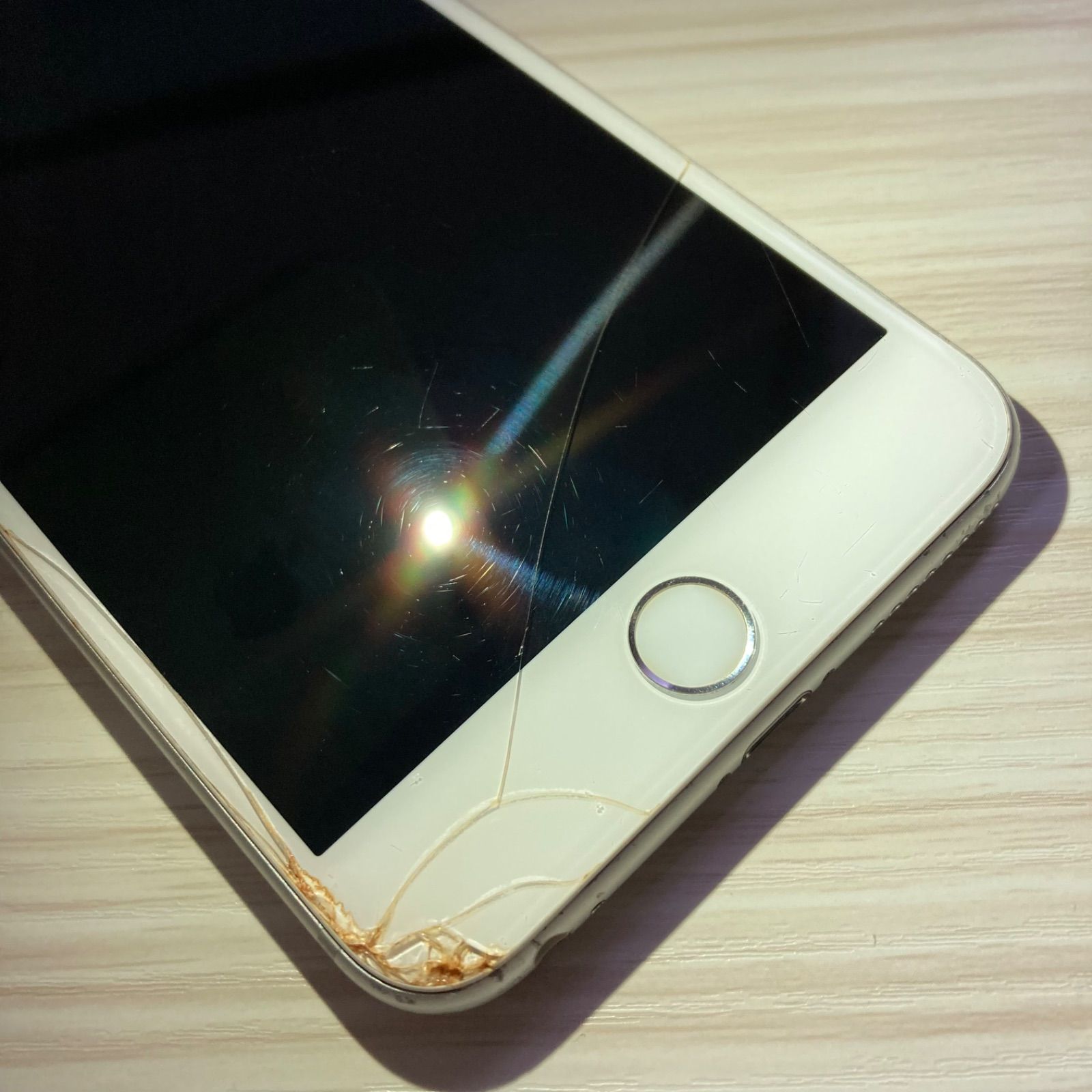 iPhone6s Plus 64GB Silver バッテリー80% SIMフリー - メルカリ