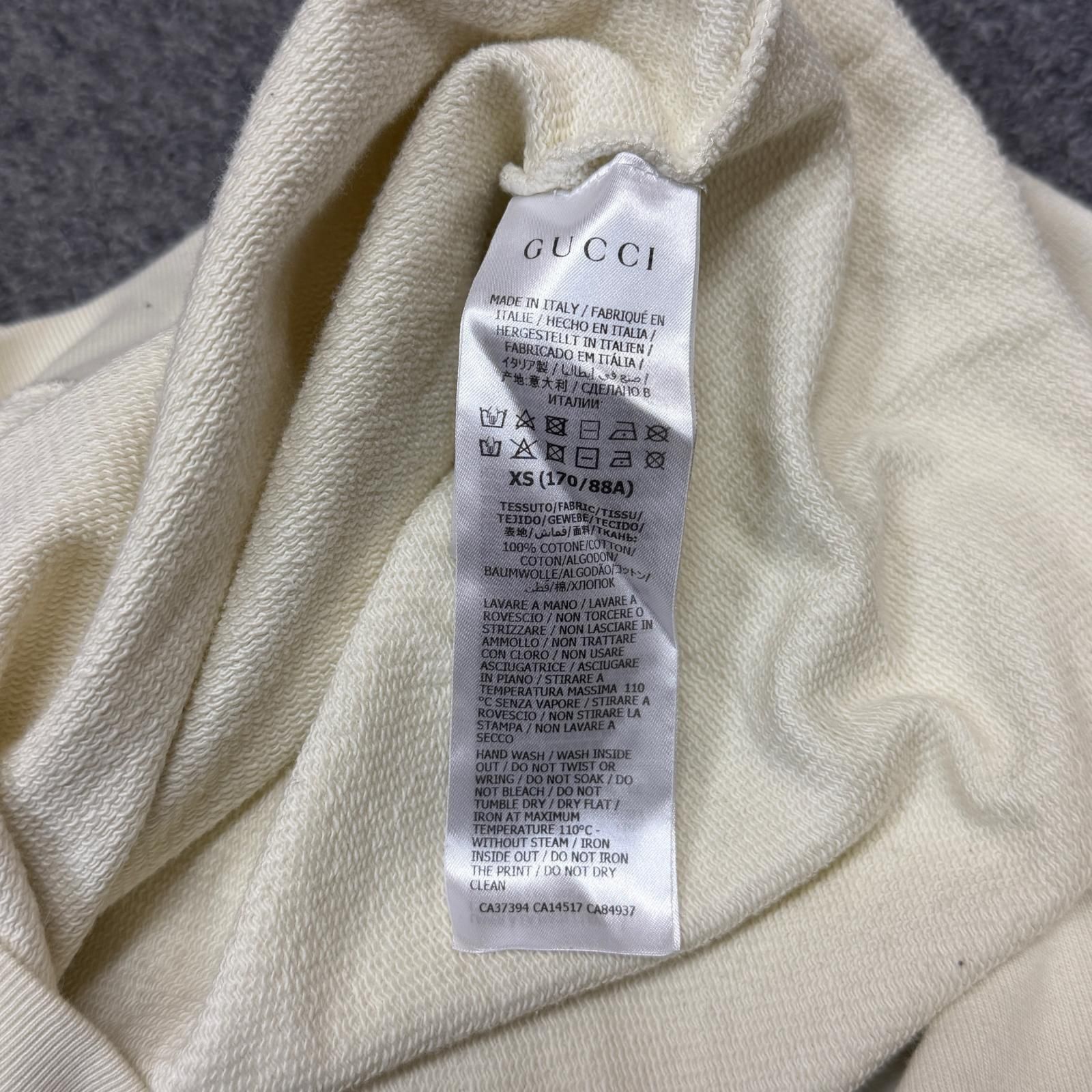 国内正規 GUCCI × THE NORTH FACE コラボ プリントスウェット