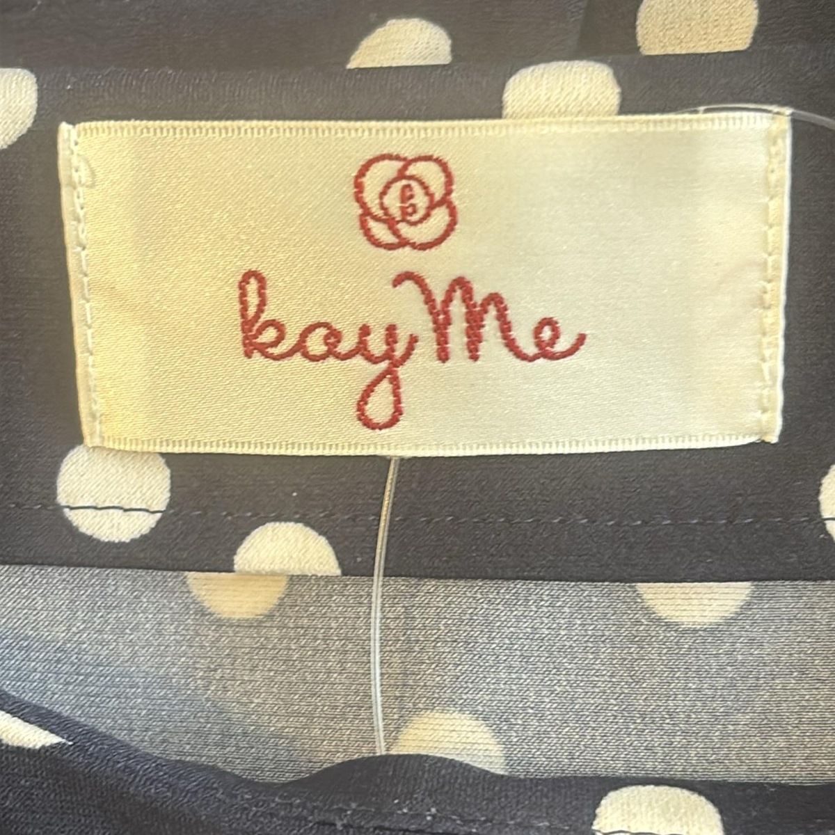 kayMe ケイミー　ホワイト ひざ丈半袖ワンピース 9号 楽天市場】ケイミー ワンピースの通販