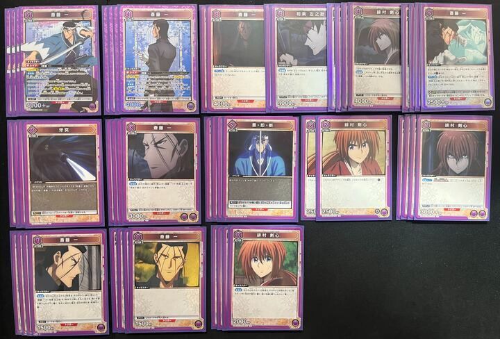 るろうに剣心　紫】斎藤 一デッキ(ST入り)② デッキ】るろうに剣心 紫 斎藤一【UNIONARENA】ST斎藤2枚 ユニオン
