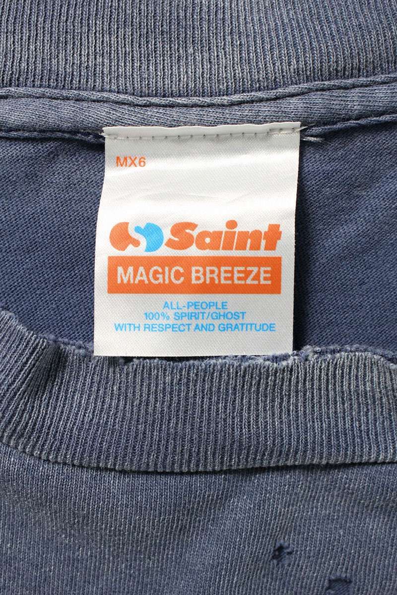 セントマイケル 25SS SM-HR8-0000-C65 ヴィンテージ加工ファンタジアT