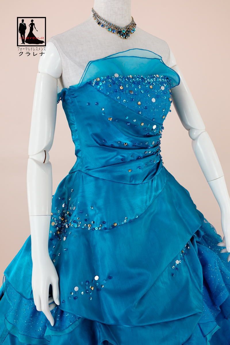 フォーマル衣装》craris la fille カラードレス 7号フリー (CLC5220