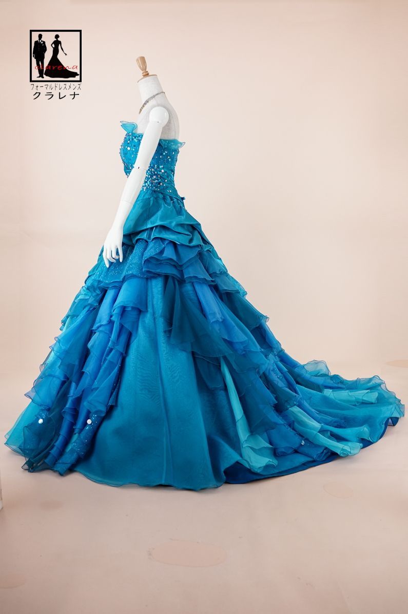 フォーマル衣装》craris la fille カラードレス 7号フリー (CLC5220