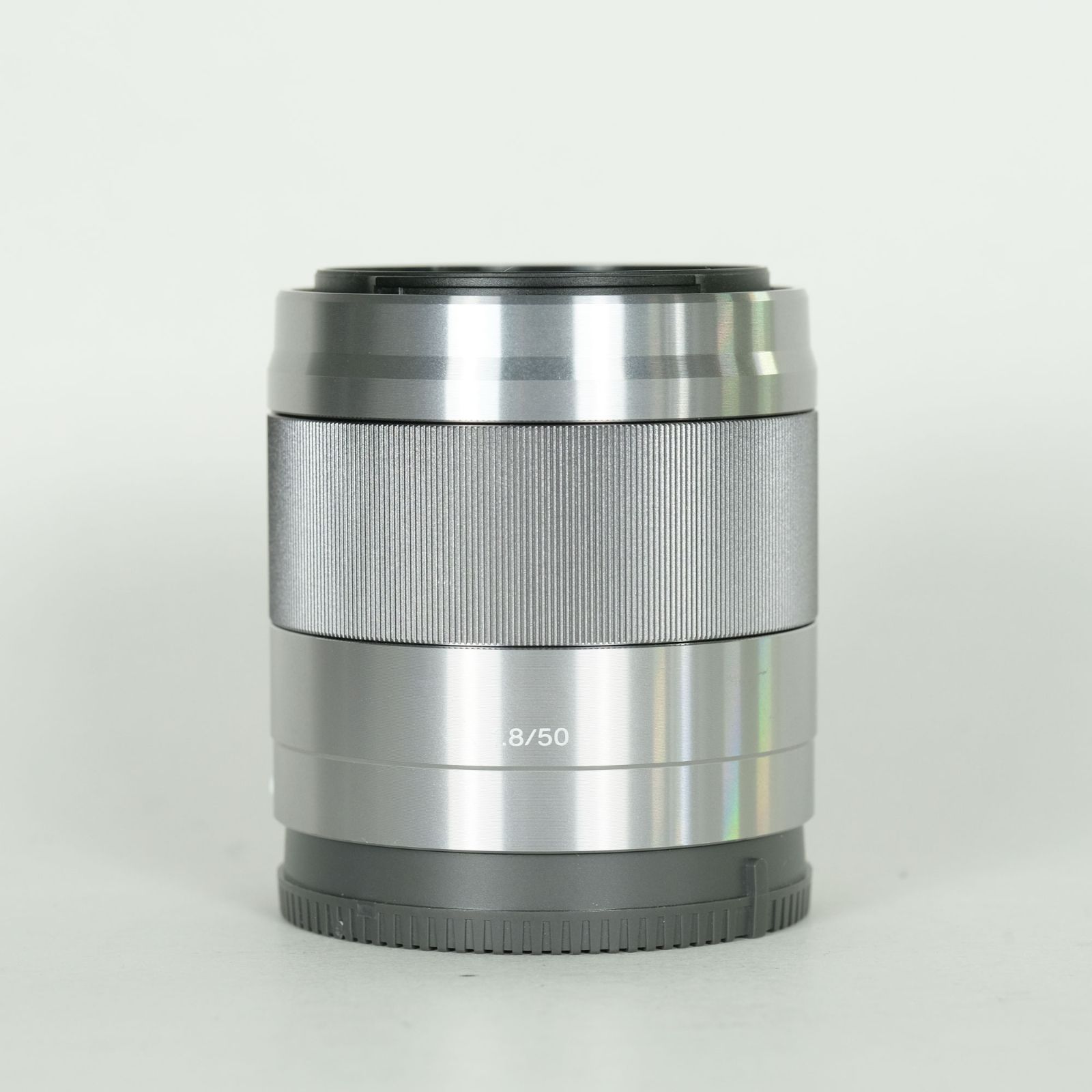 良品 | フィルター付] SONY E 50mm F1.8 OSS SEL50F18 [シルバー