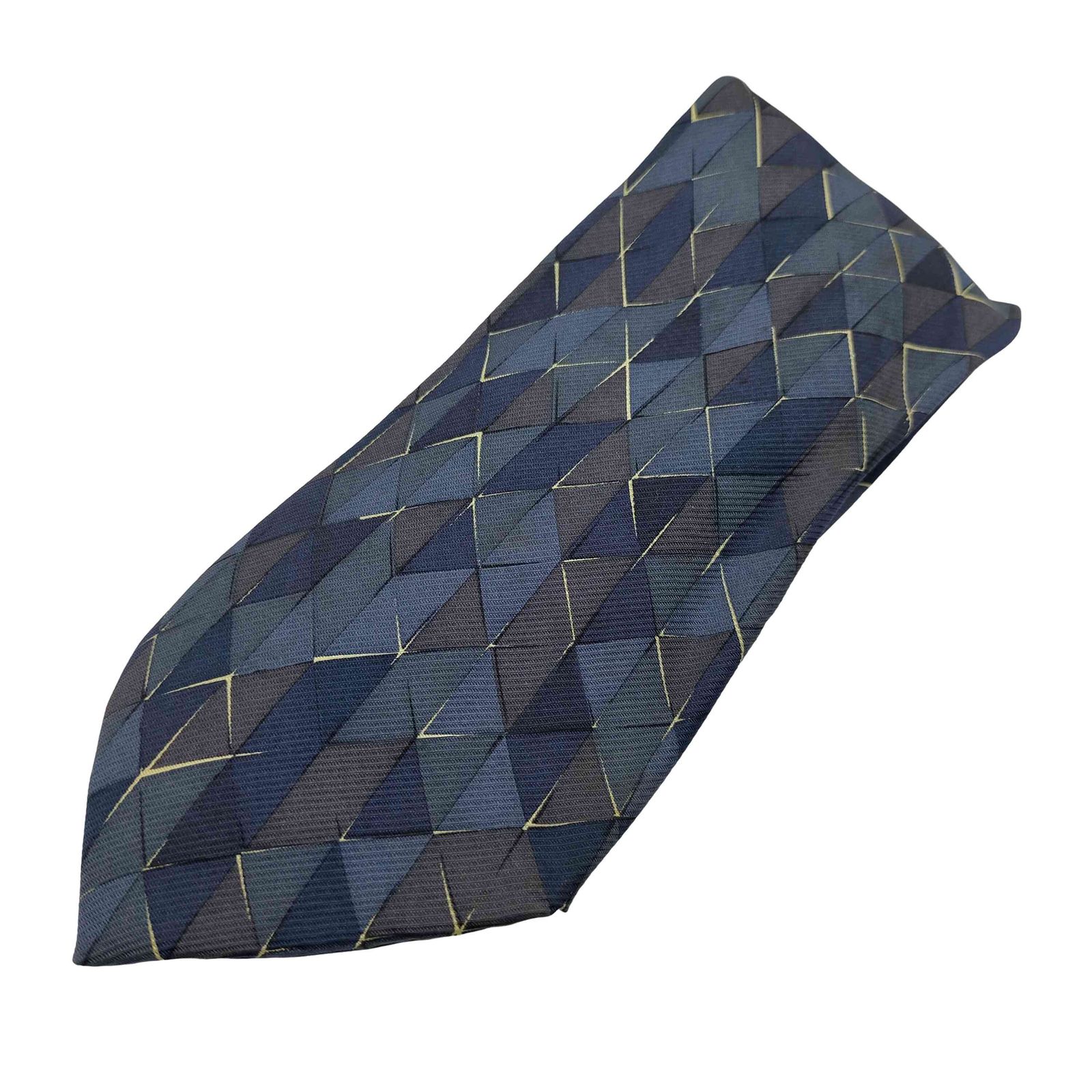 アイムプロダクトイッセイミヤケ im product ISSEY MIYAKE レジメンタル 総柄 絹 シルク 100% ネクタイ メンズ 表記無 