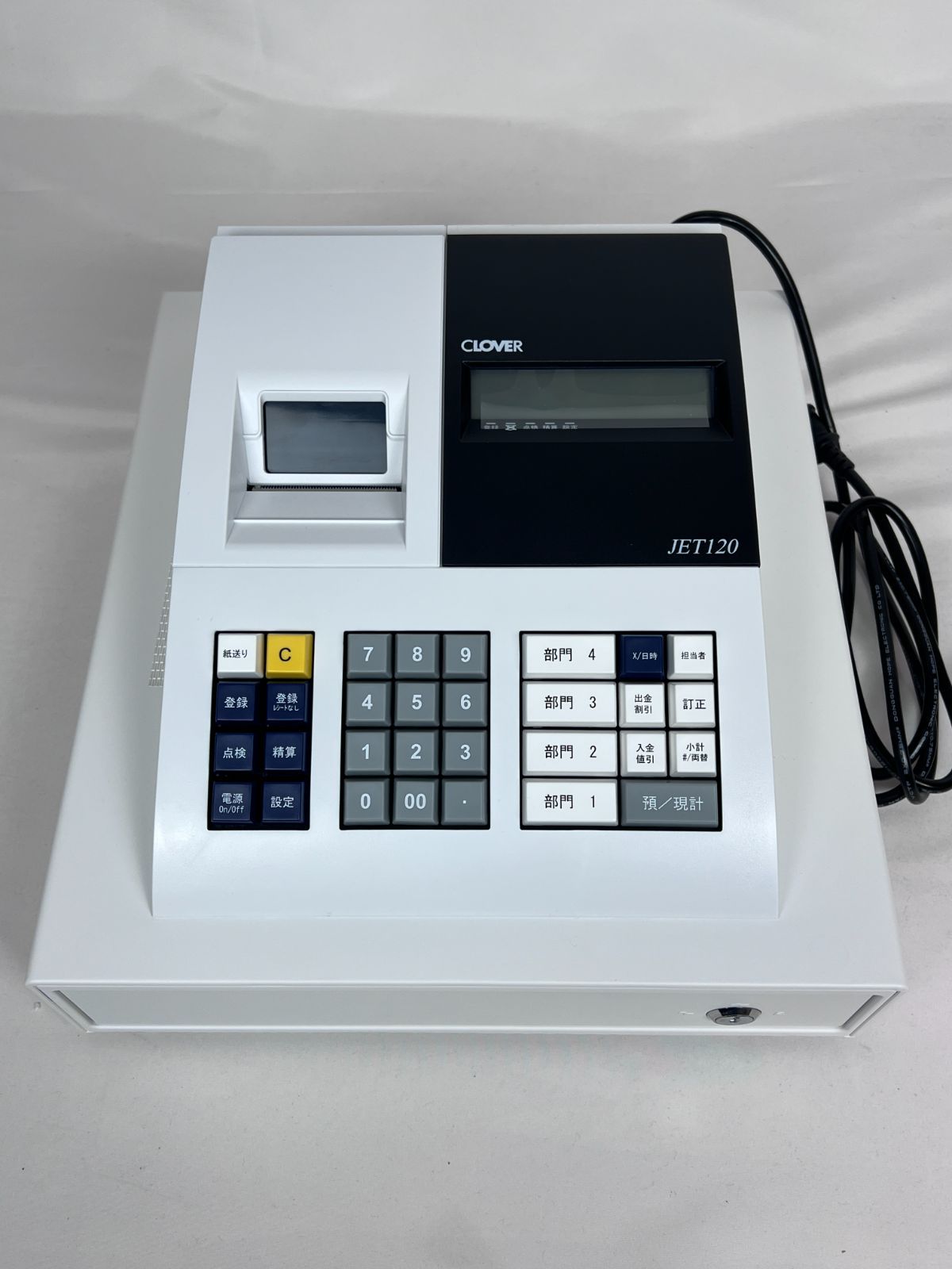 ●クローバー●電子レジスター●CLOOR-9092R●JET120●新品未使用品 ○クローバー○電子レジスター○CLOOR-9092R○JET120○新品未使用品