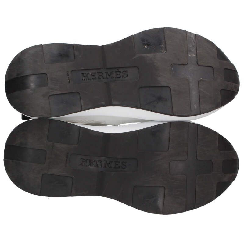 エルメス サイズ:43  251981Z メッシュレースアップスニーカー 中古 BS99 エルメス 251981Z メッシュレースアップスニーカー メンズ 43 ※12/28