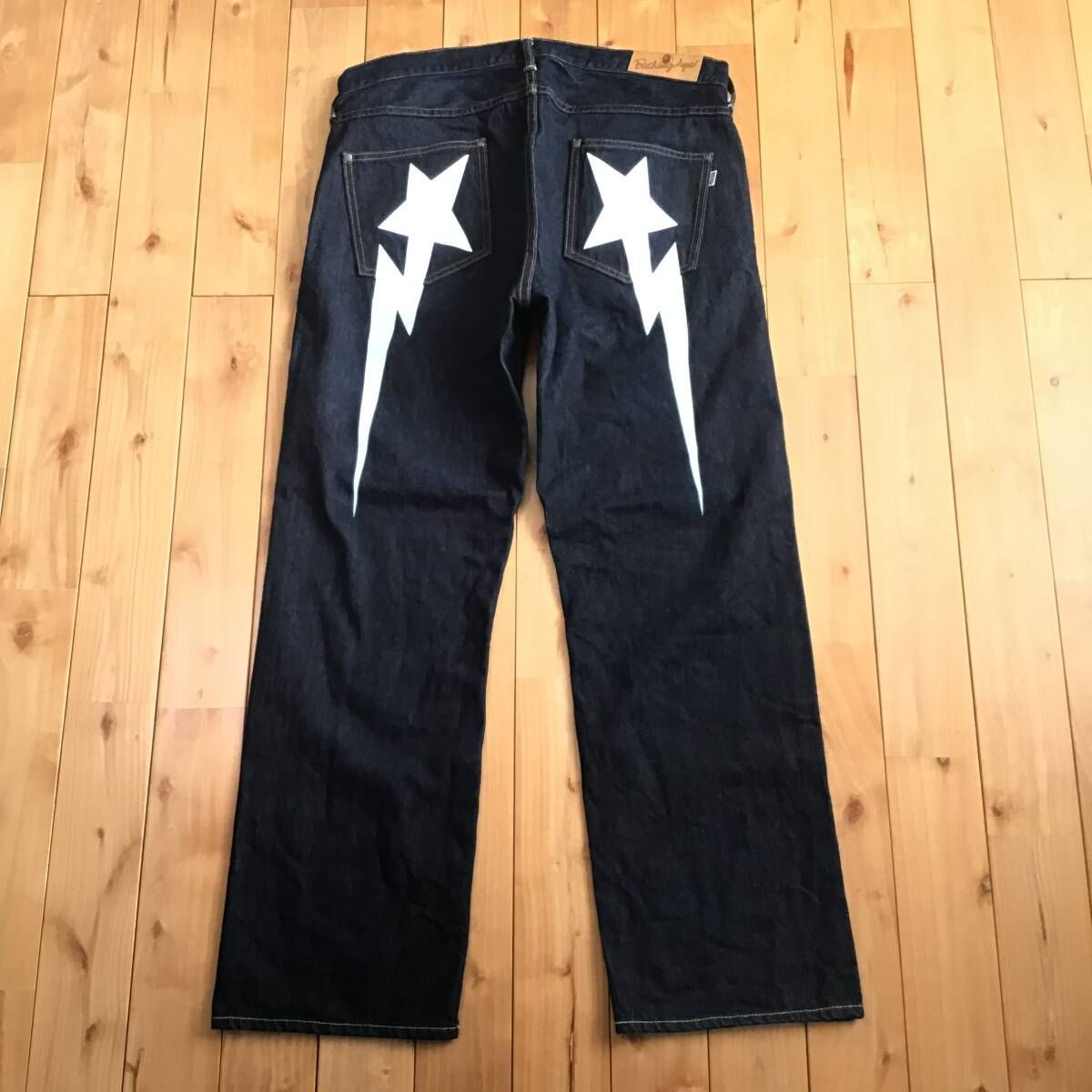 BAPE STA Denim Pants エイプスター　Lサイズ BAPE STA Denim Pants Lサイズ a bathing ape STAR BAPESTA スター