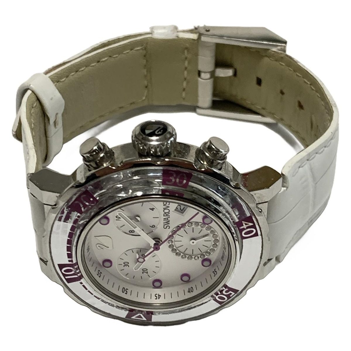 SWAROVSKI(スワロフスキー) 腕時計 - レディース クロノグラフ