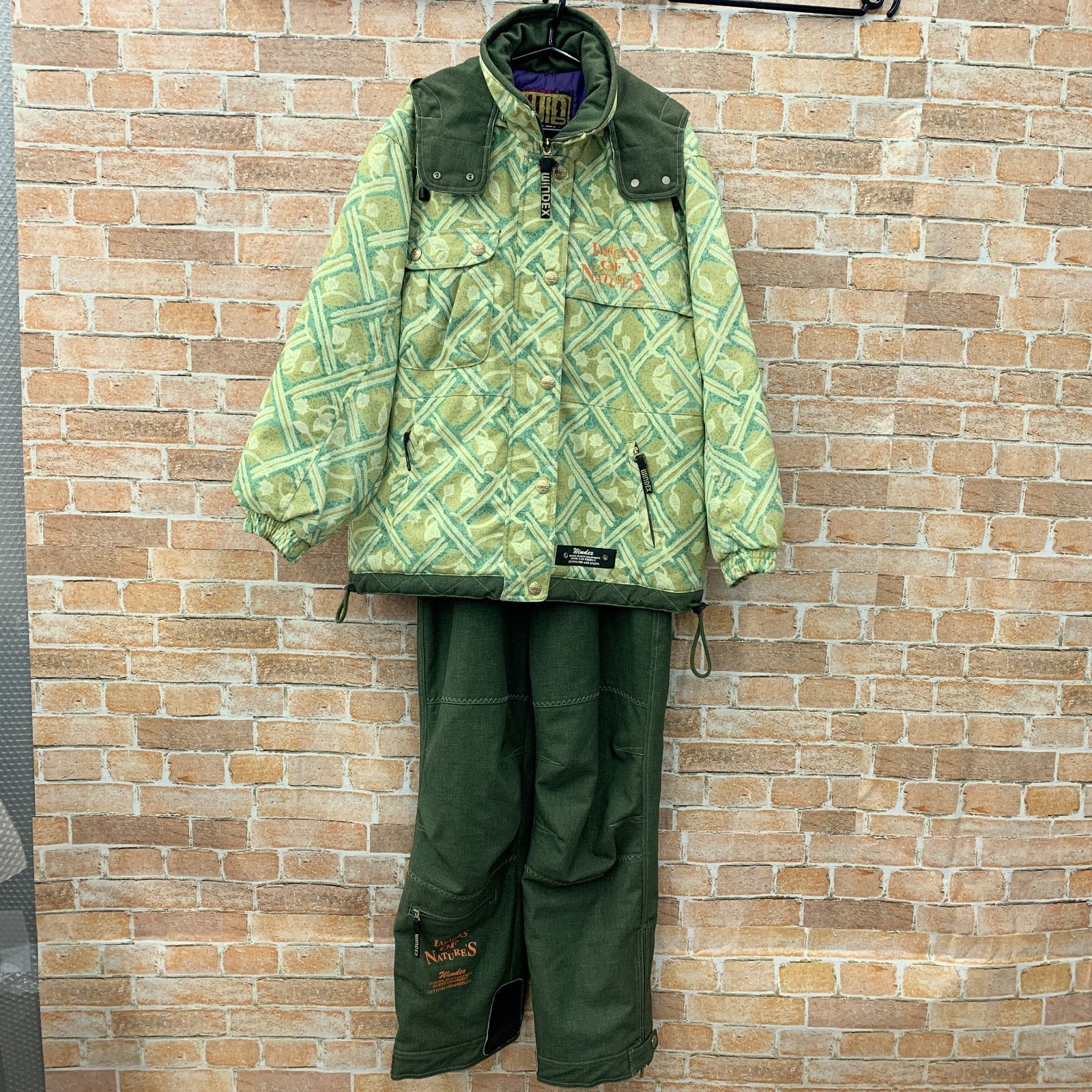 WinDEX ウィンデックス スキー/スノーボードウェア 上下セット