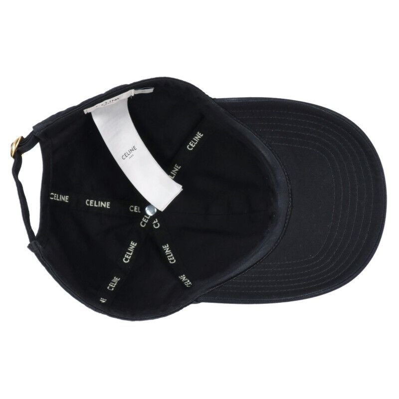 セリーヌ 2AUT6969P.38NO トリオンフ刺繍キャップ メンズ S ※12/28～1