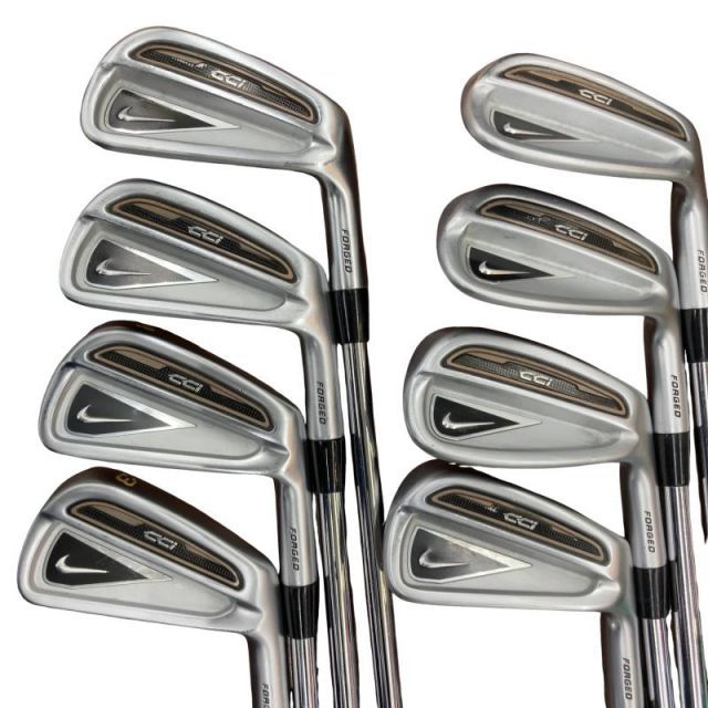 NIKE CCI FORGED 8本アイアンセット(3456789P) NIKE CCI FORGED アイアンセット(3、4、5、6、7、8、9、P) 名器