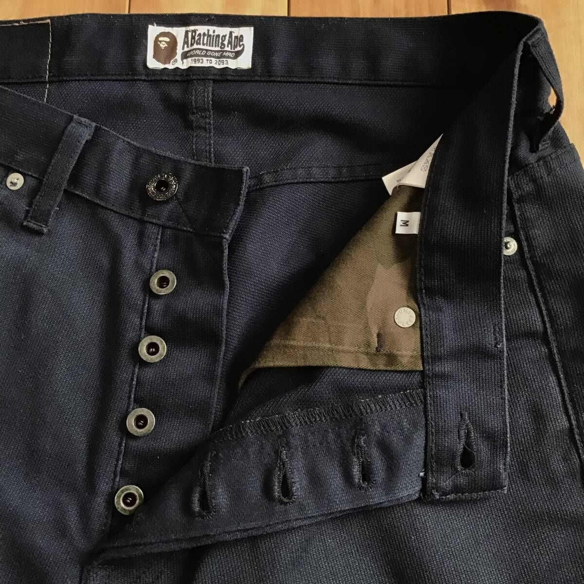 A Bathing Ape エイプ 刺繍ショートパンツ M A Bathing Ape エイプ 刺繍ショートパンツ M A Bathing Ape エイプ