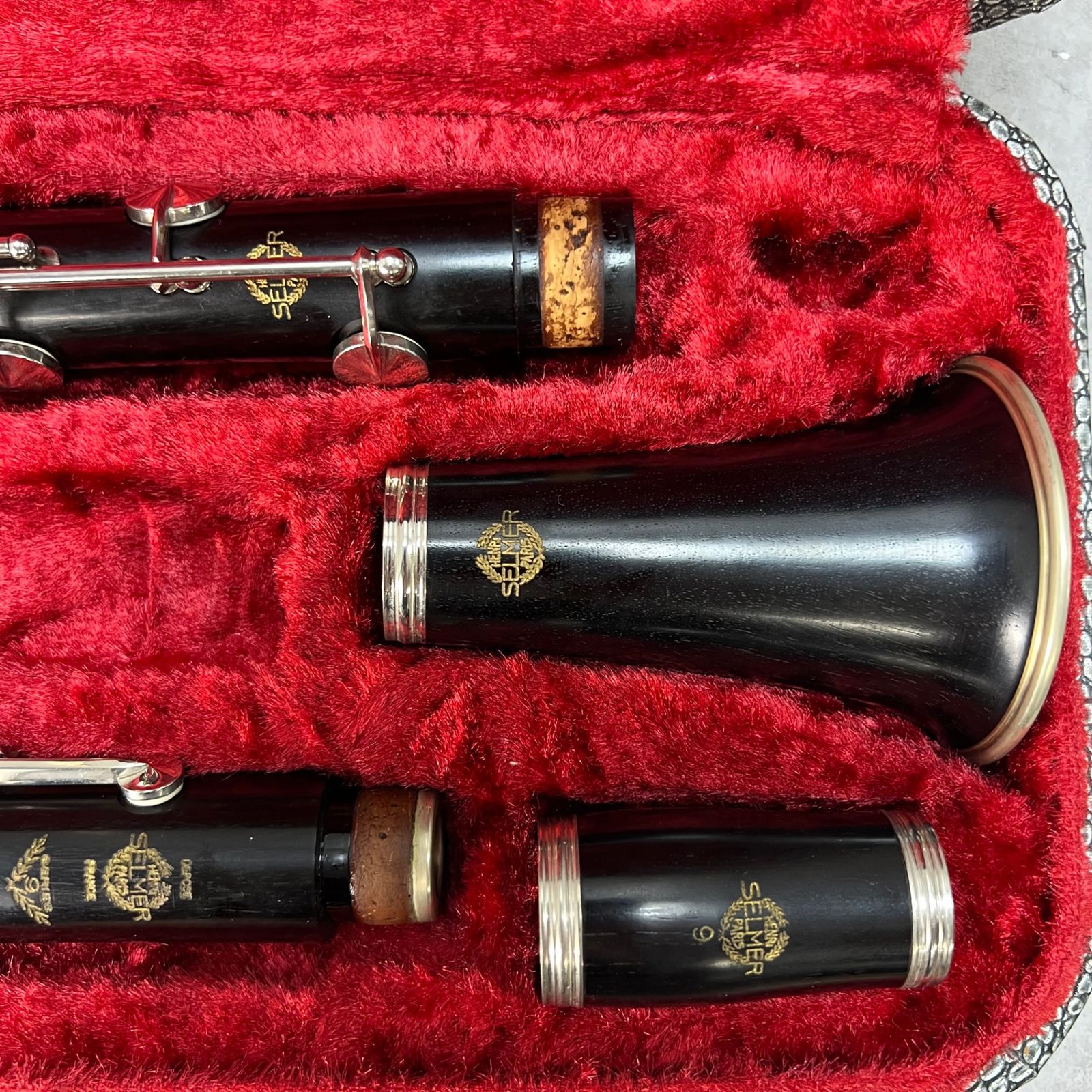 セルマー B♭クラリネット SERIES9 ビンテージ グラナディラ クロコ調