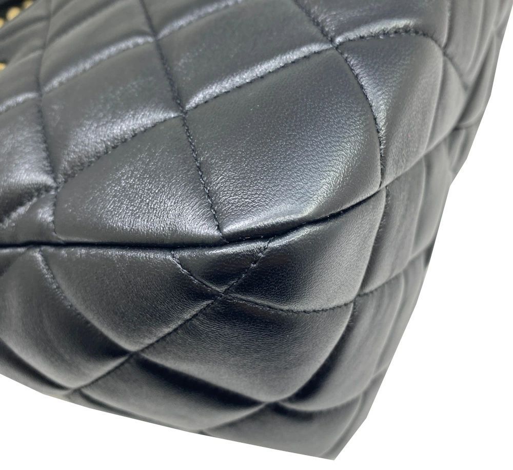 【新品】CHANEL シャネル マトラッセ 2WAYバッグ レザー 黒 ゴールド金具 AS4188 ブラック ココマーク CCロゴ ゴールドプレート ハンドバッグ 軽量バッグ チェーンショルダー レディース 【ブランドギャラリー東心斎橋店】 新品】CHANEL シャネル マトラッセ 2WAYバッグ レザー 黒 ゴールド金具