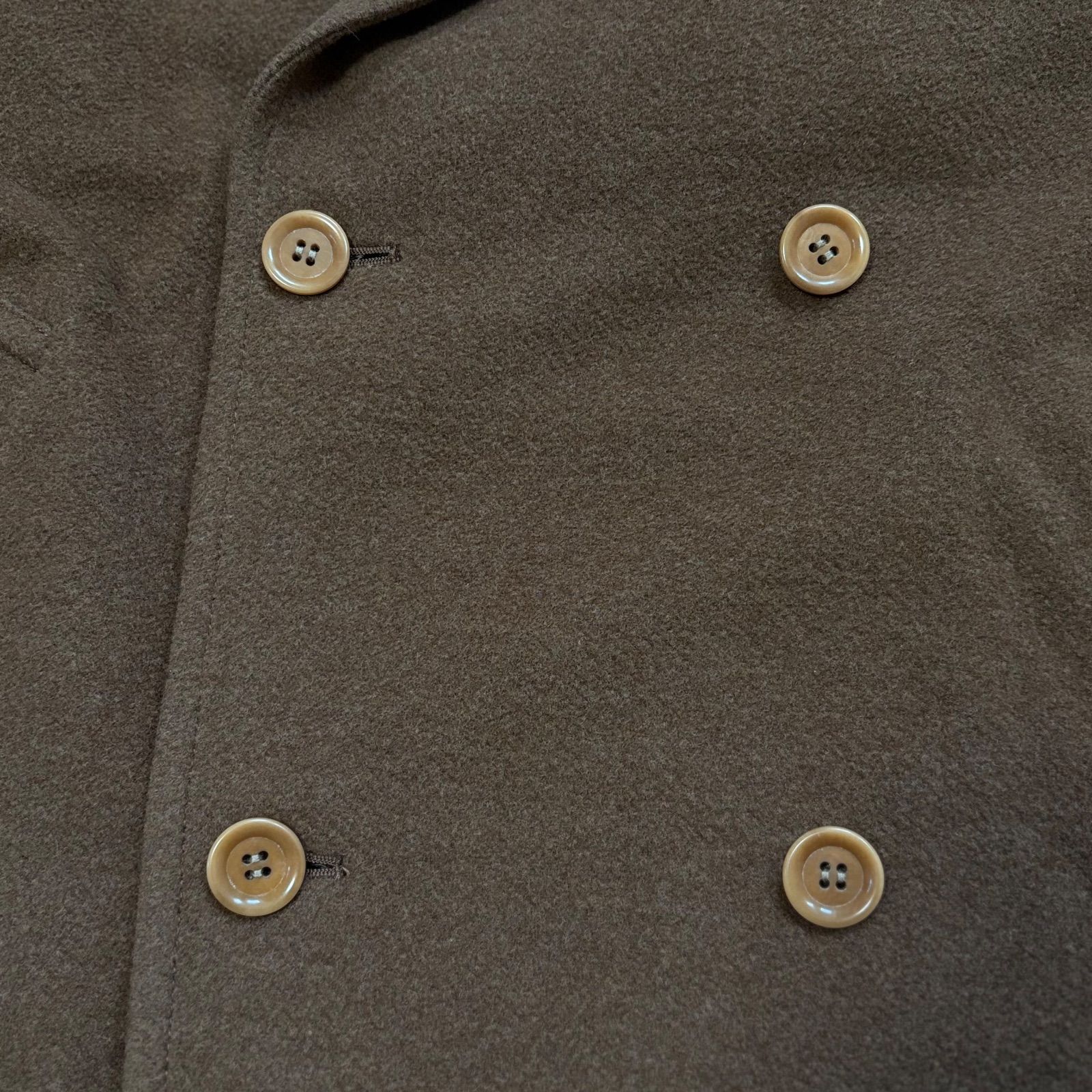 クリスチャンディオール ダブルブレストコート チェスターコート S