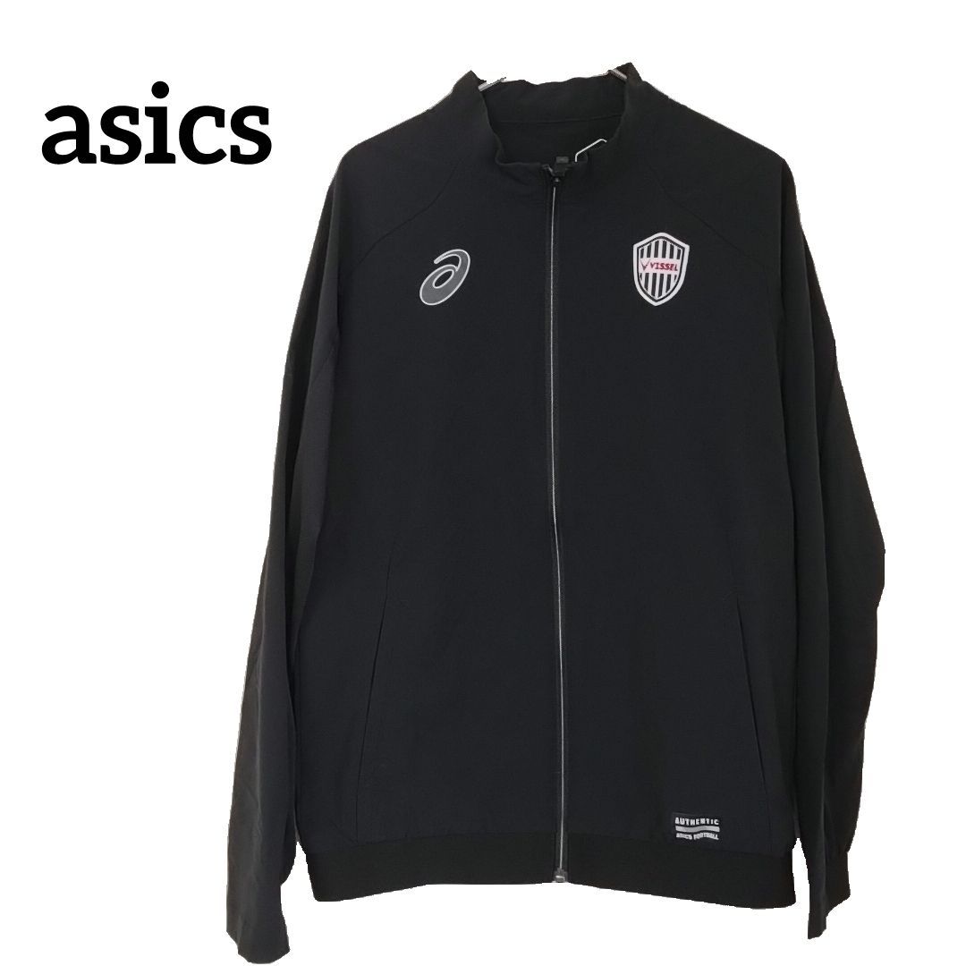 asics アシックス サッカー ウインドブレーカー ヴィッセル神戸 - メルカリ