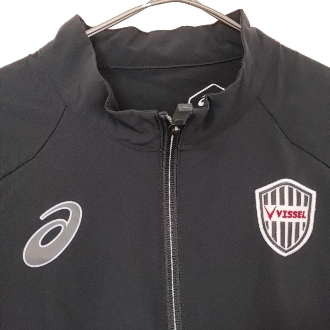 asics アシックス サッカー ウインドブレーカー ヴィッセル神戸 - メルカリ