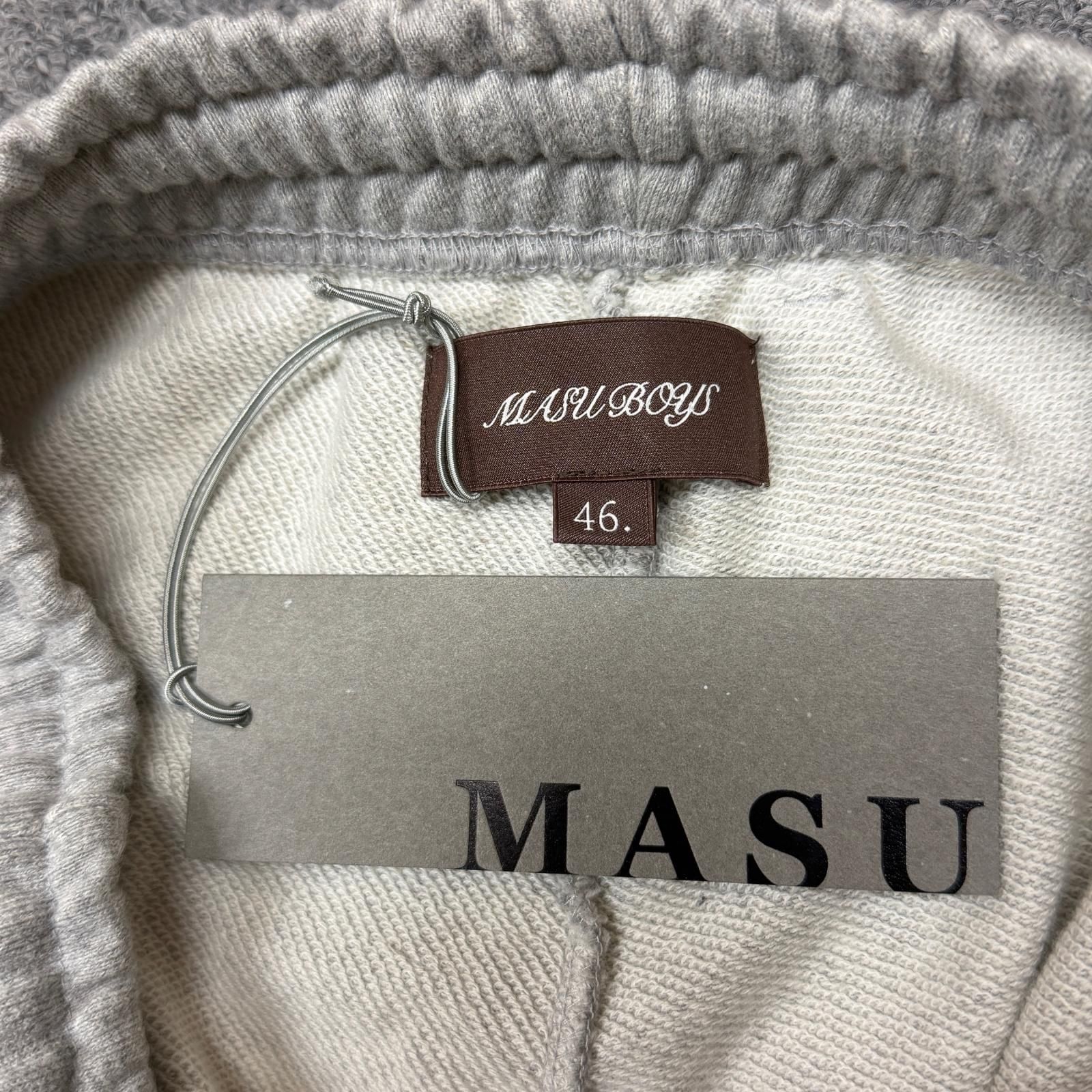 参考上代39600円 MASU 25AW MB SWEAT PANTS ワイド スウェット 