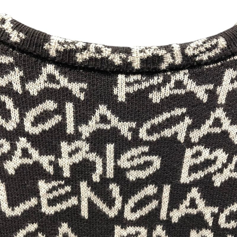 【未使用品】バレンシアガ ロゴ ニットセーター 総柄 ブラック 楽天市場】【中古】 BALENCIAGA （バレンシアガ） ロゴ 総柄 ニット
