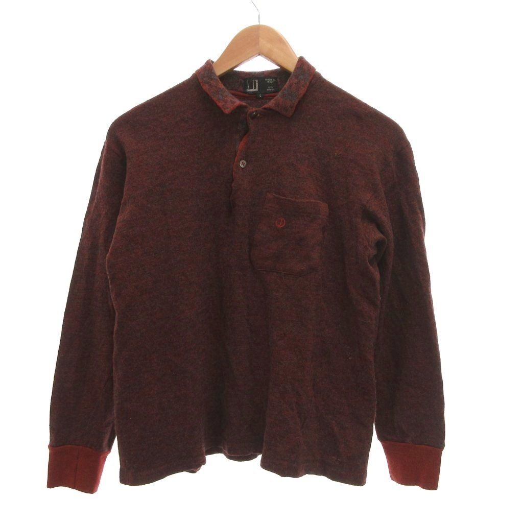 dunhill ダンヒル 清涼シルクコットン ニットポロシャツ XL dunhill ダンヒル 清涼シルクコットン ニットポロシャツ XL トップス