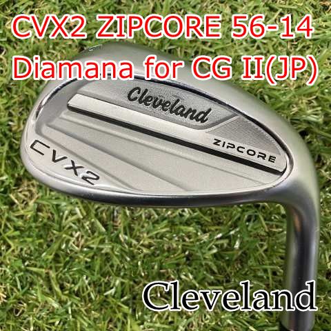 中古】ウェッジ クリーブランド CVX2 ZIPCORE 56-14◇Diamana for CG