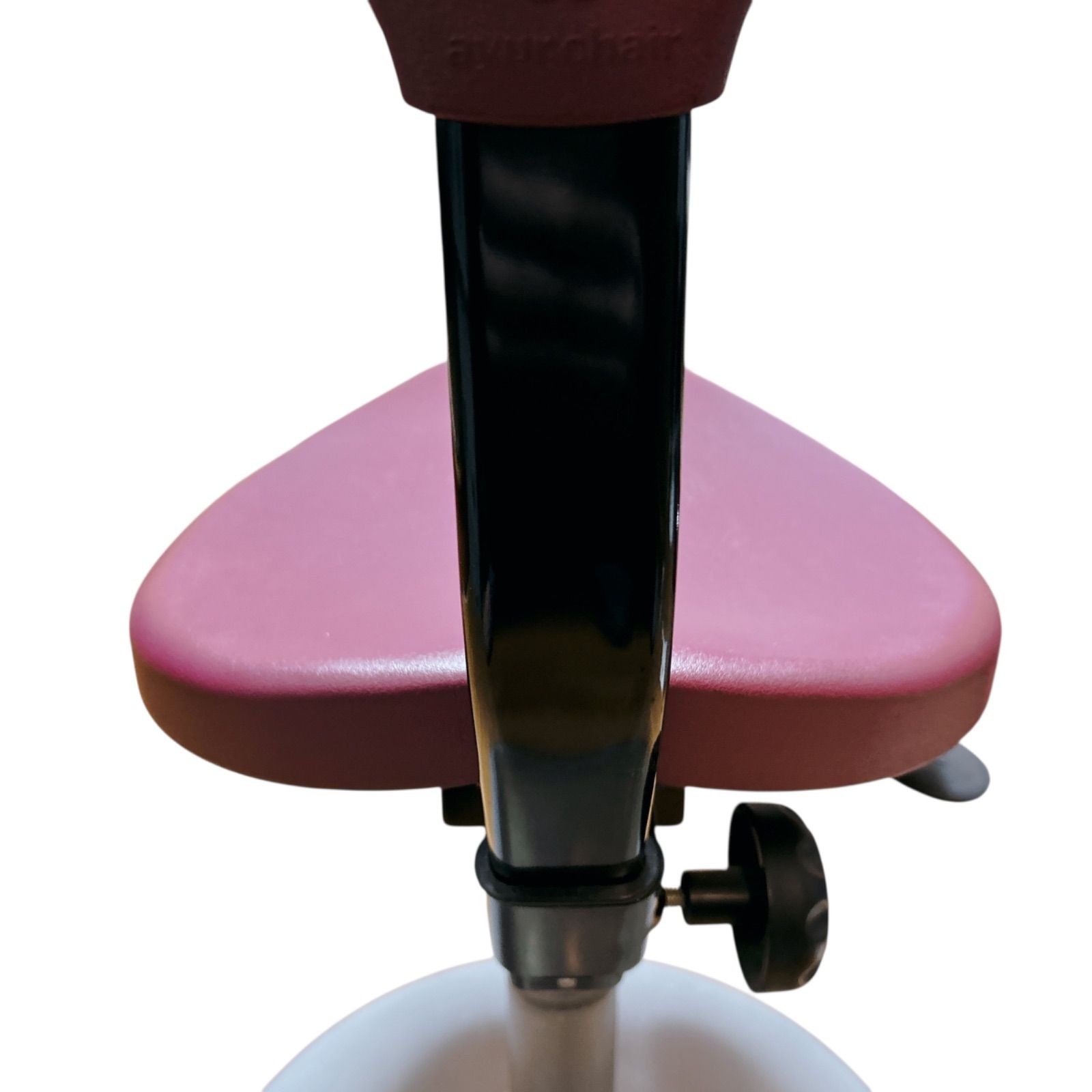 廃盤 希少 ayur-chair アーユル チェアー ルナ 丸ベース 姿勢矯正 腰痛