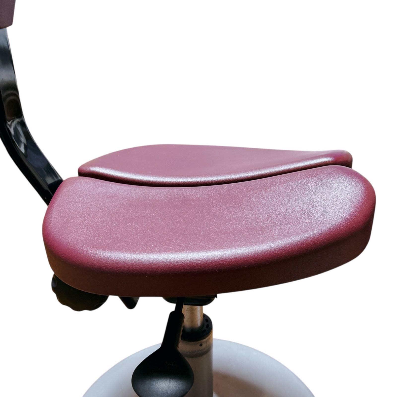 廃盤 希少 ayur-chair アーユル チェアー ルナ 丸ベース 姿勢矯正 腰痛