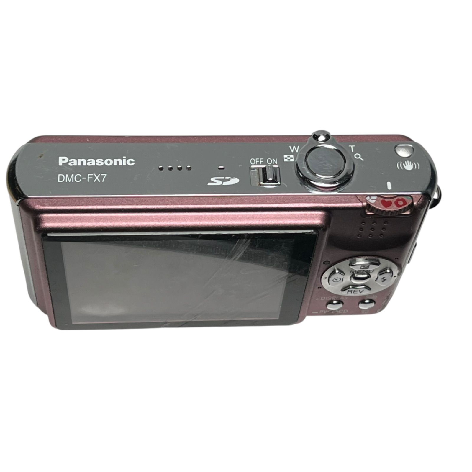 管2512-199】動作未確認☆Panasonic パナソニック LUMIX DMC-FX7