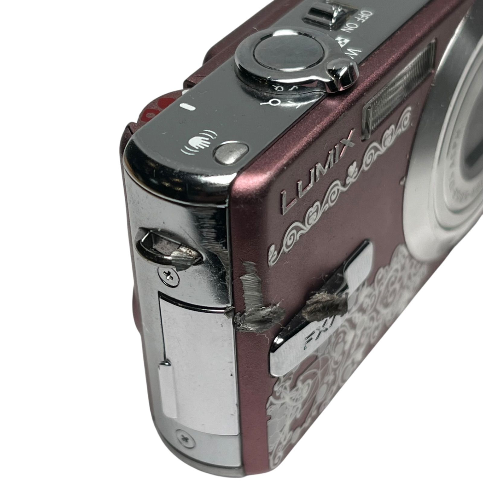 管2512-199】動作未確認☆Panasonic パナソニック LUMIX DMC-FX7